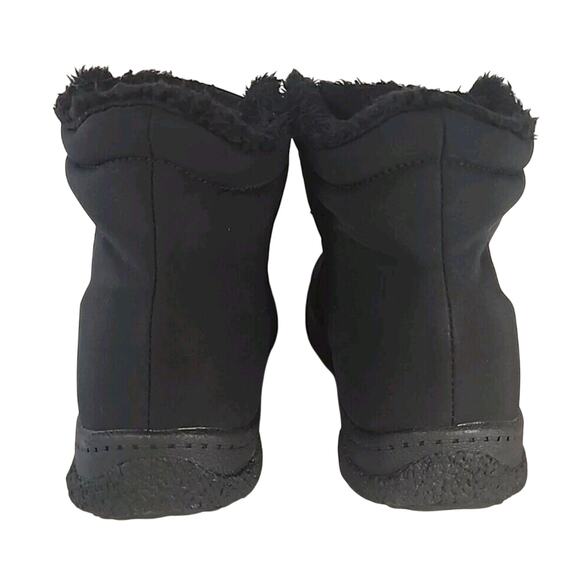 Madi Ankle Strap Waterproof Bootie Women's Size 9 Black Boots - Picture 6 of 7